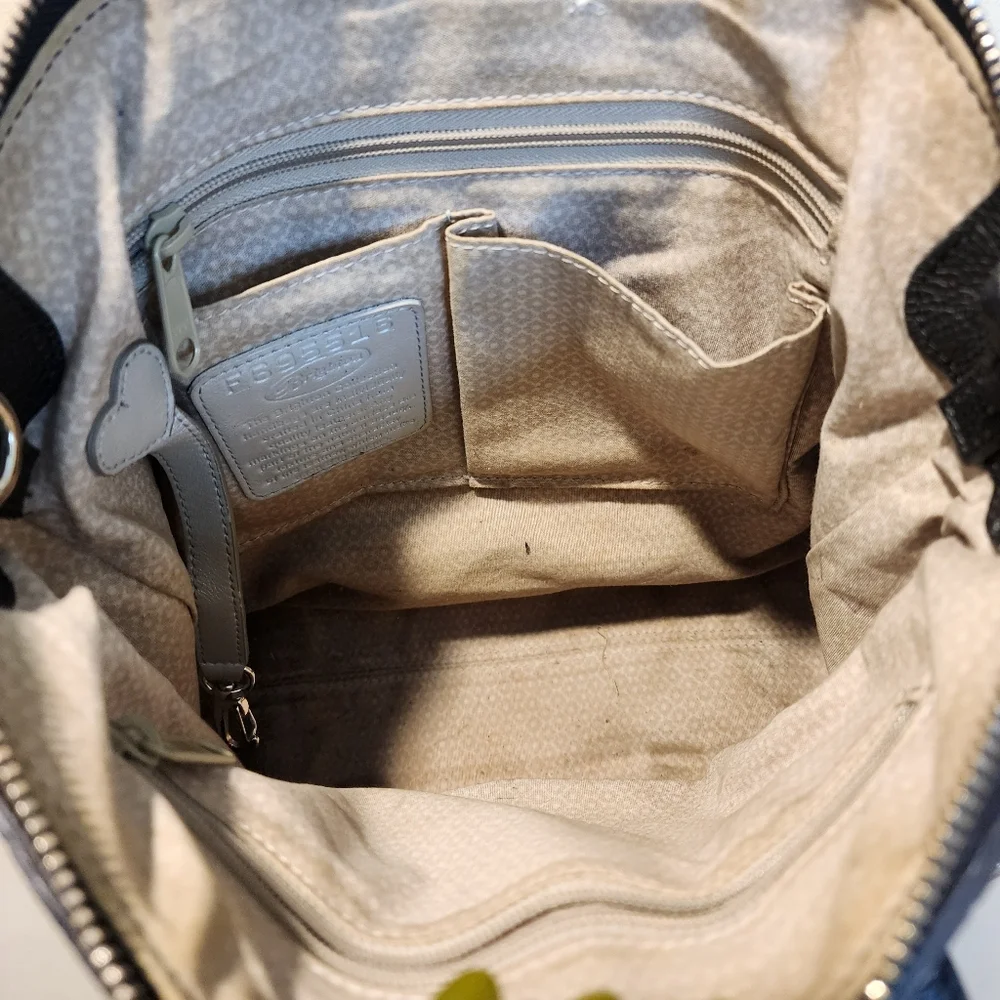 Brighton Bentley Convertible Backpack in black.